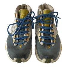 Reebok Answer XII Shoes Mens Size 9 Allen Iverson Blue Yellow Basketball RB8111