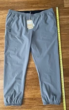 Men’s On Cloud Focus Pants -Lightweight Running- Rock Gray- XXL- NWT 2XL