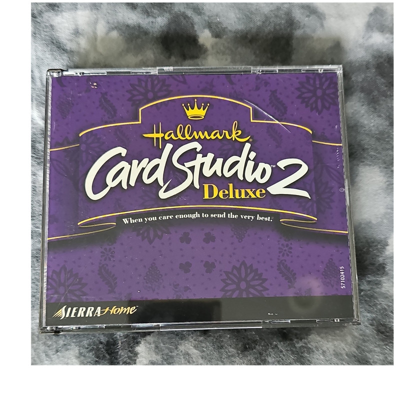 Hallmark Card Studio 2 Deluxe & Scrapbook Studio Deluxe CD Set