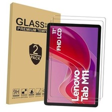 2 Pack Screen Protector for Lenovo Tab M11/Tab K11 LTE 2024, Tempered Glass