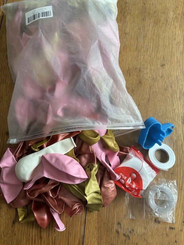 Balloon Arch Garland Kit - Pink Gold