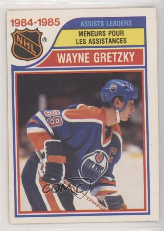 1985-86 O-Pee-Chee Wayne Gretzky #258 HOF 0a3
