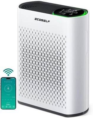 #ad Smart Air Purifiers for Large Room Cleans 2400 Ft² in 30 Mins 3 Stage True HE $480.99