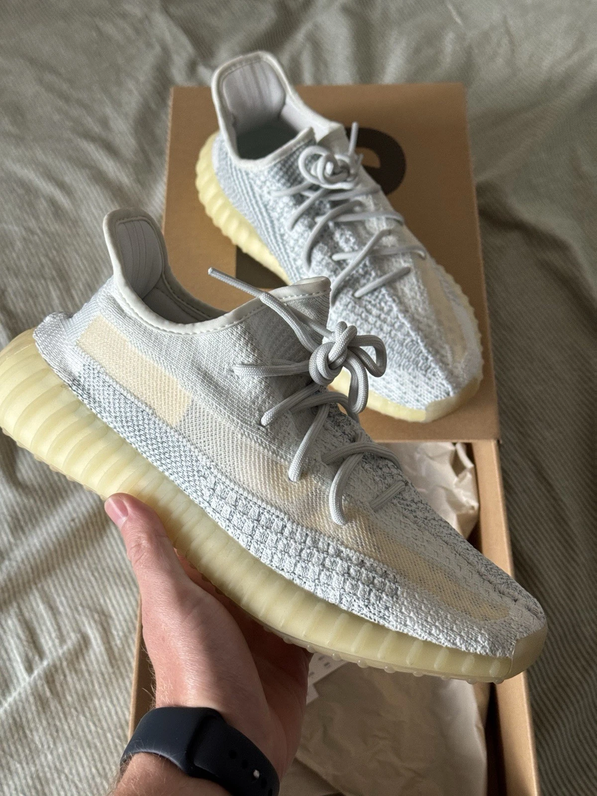 Adidas Yeezy Boost 350v2 Cloud White Riflettente [RF] UK9