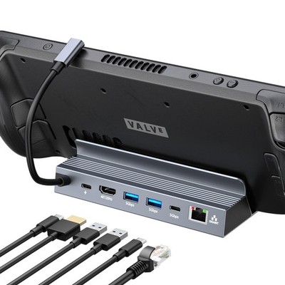 Steam Deck Dock, USB C Docking Station for Steam Deck OLED