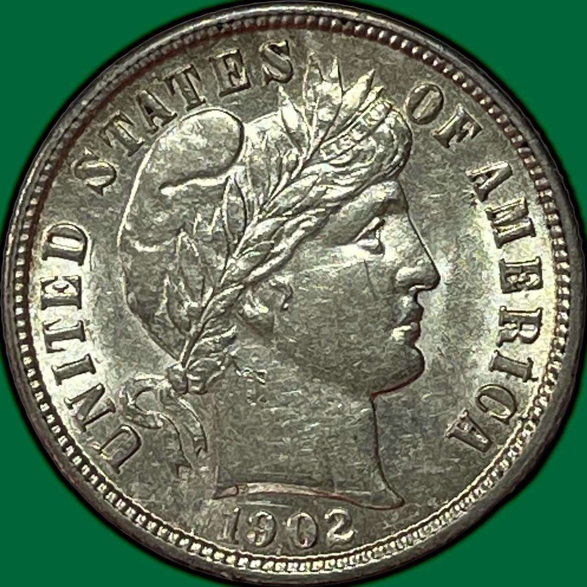 1902 Year Silver Barber Dimes (1892-1916) for sale | eBay