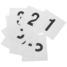 Restaurant Table Numbers Stands for Tables Place Cards Food Buffet