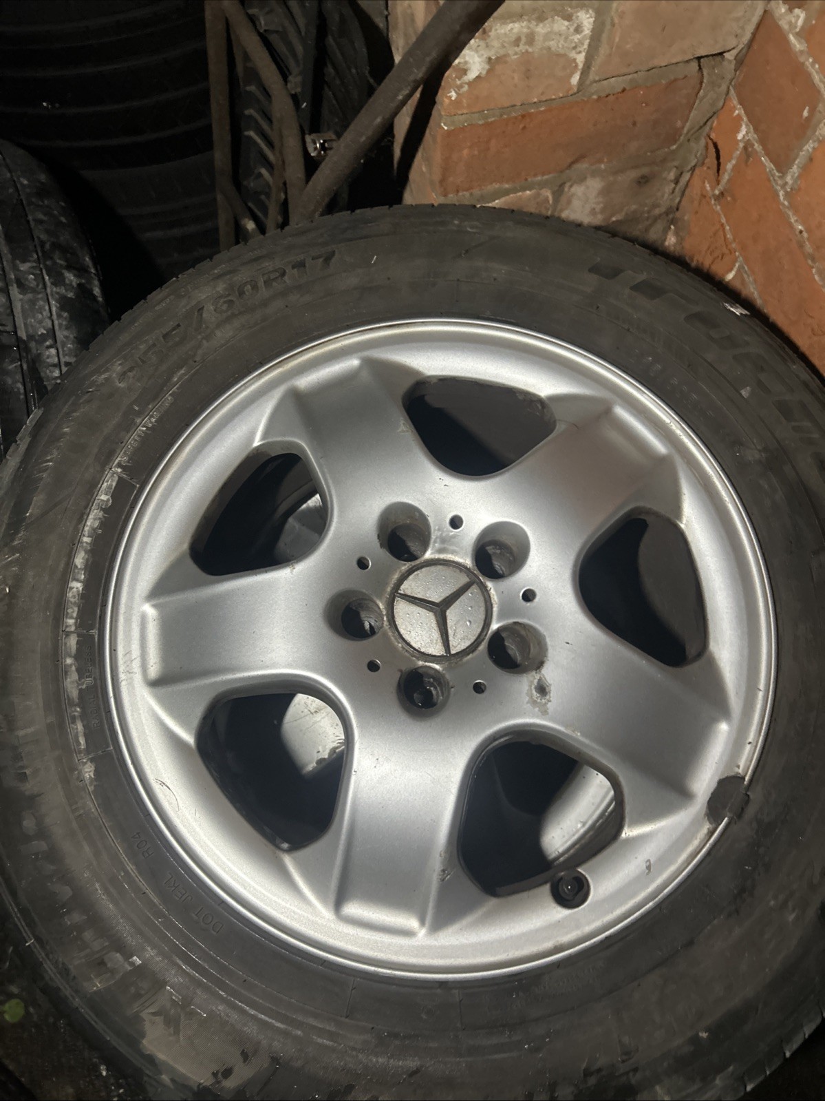 Mercedes ML Alloy Wheels W163 97-05 5x112 8Jx17 5 Spoke A16340120602 255/60/17 X