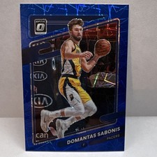 Panini Donruss Optic 2021-22 Domantas Sabonis #94 Indiana Pacers Blue Velocity