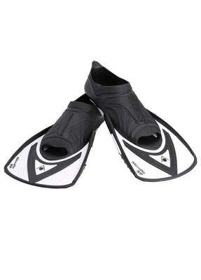 AQUASPHERE - MEZZE PINNE - MICROFIN HP - WHITE/BLACK