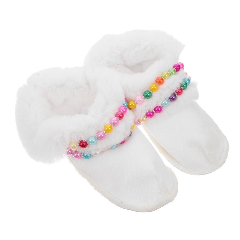 SAOLA Fodera Peluche Cotone Copri Ciabatta Uomo Anti Tacco Grip Scaldapiedi