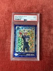 2024 Donruss Optic Drake Maye Blue Scope Rated Rookie #229 PSA 9 Mint
