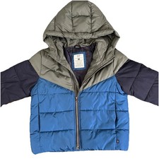 GAP Kids Puffer Jacket Retro Colorblock Size Med