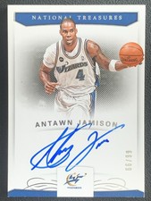 Antawn Jamison 2018 Panini National Treasures Signatures Auto /99 #S-AJM