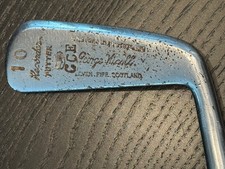 Vtg Hickory Wood Shaft George Nicoli Recorder Putter Made In Leven Fife Scotland