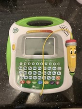 LeapFrog Mr. Pencil's Scribble  Write Green Childrens learning pad Tested Works