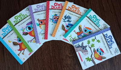 Scholastic Owl Diaries Paperback Illustrated Chapter Book  #2-8
