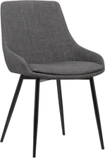 Mia Mid Century Modern Dining Accent Side Chair for Kitchen Table Office Desk Va