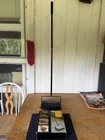 Fuller Brush Co. Carpet Floor Sweeper Electrostatic Black  Very Good Used #17027