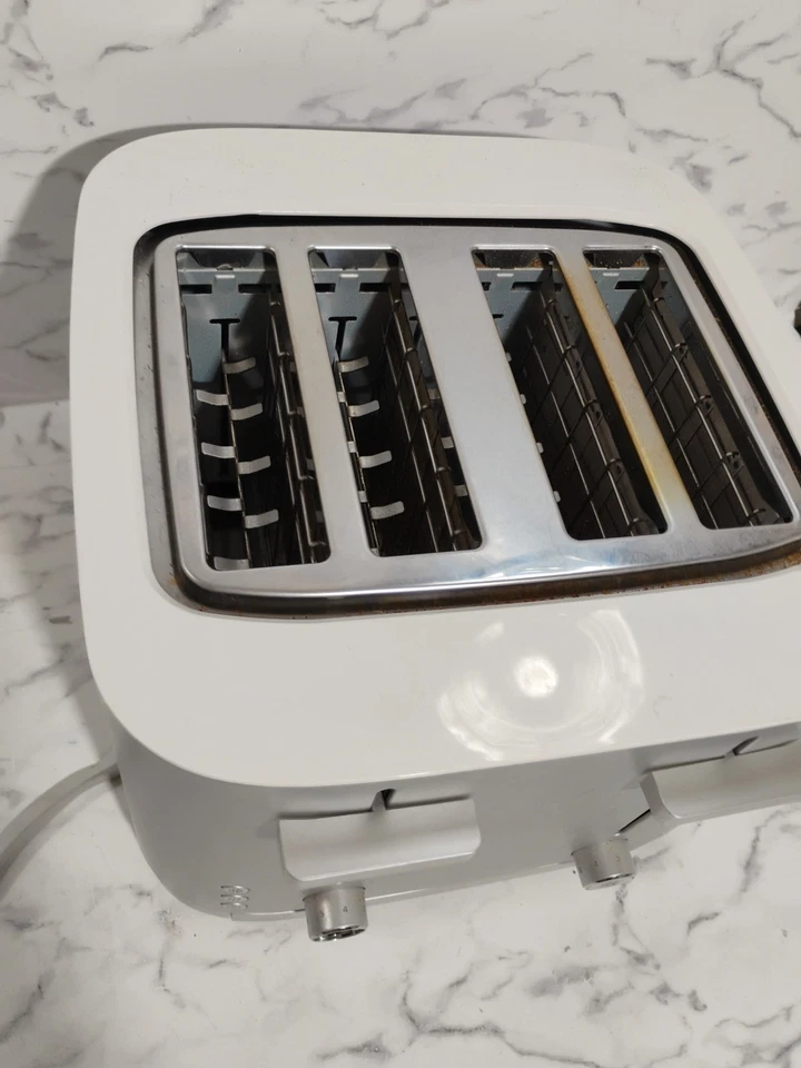 Tostadora de 4 rebanadas Zwilling Enfinigy 53102-3 extra ancha ranuras de 1,5" gallos probados Foto 2 de 4