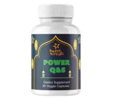 QS Quran and Sunnah Herbal - 90 Capsules -Honey Black Seed Olive Leaf Ginger