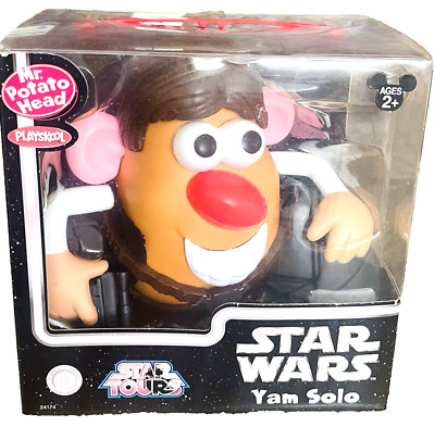 Disney Star Wars Yam Solo Mr Potato Head Doll Toy Playskool Star Tours New Box
