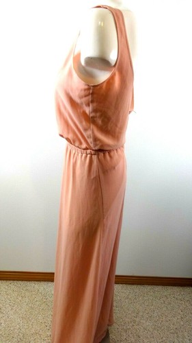 $162 NWD SHOW ME YOUR MUMU WOMEN'S PINK CHIFFON KENDALL MAXI DRESS SIZE XS - Picture 5 of 8