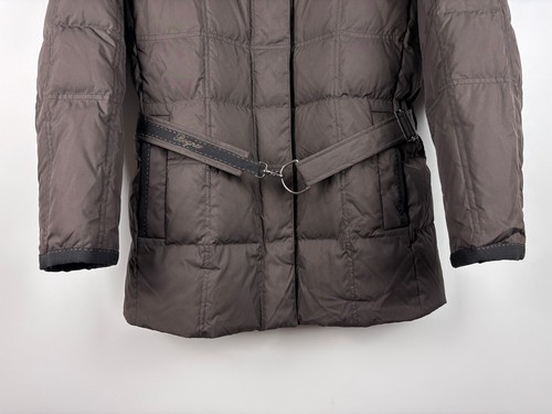 Womens Bogner Down Quilted Jacket Brown Size US 10 - Picture 3 of 10