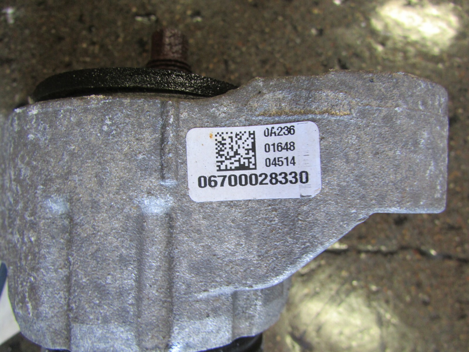 Maserati Ghibli, Rear Shock Absorber, Used, P/N 670005948