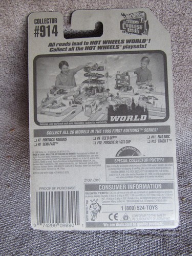 1999 Hot Wheels First Editions & others your choice - Picture 81 of 133