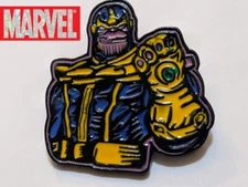 THANOS Metal hat Pin brooch hat pin cap jacket lapel Infinity marvel comics USA