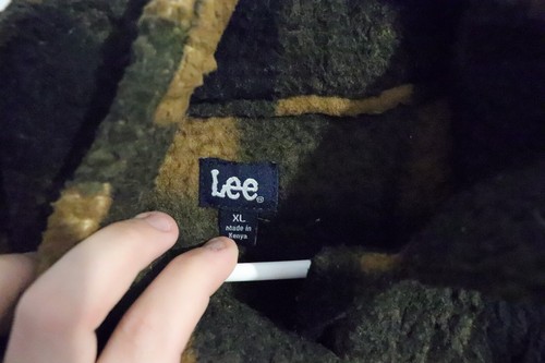 Lee Vintage Y2K Fleece Jacket – XL - Picture 11 of 12