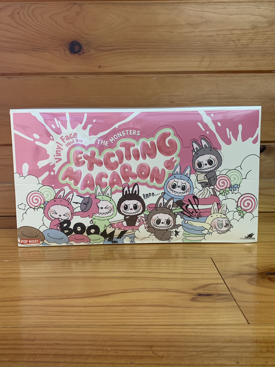 POPMART☆MONSTERS LABUBU TASTY MACARONS SERIES SEALED CASE POP MART THE MONSTERS LABUBU Tasty Macarons Vinyl Face Blind