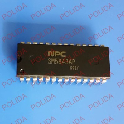 1PCS Audio Multi-function Digital Filter IC NPC DIP-28 SM5843AP
