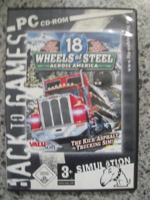 Computer-Spiel PC CD-ROM ''18 Wheels of Steel across America'' Simulation Game