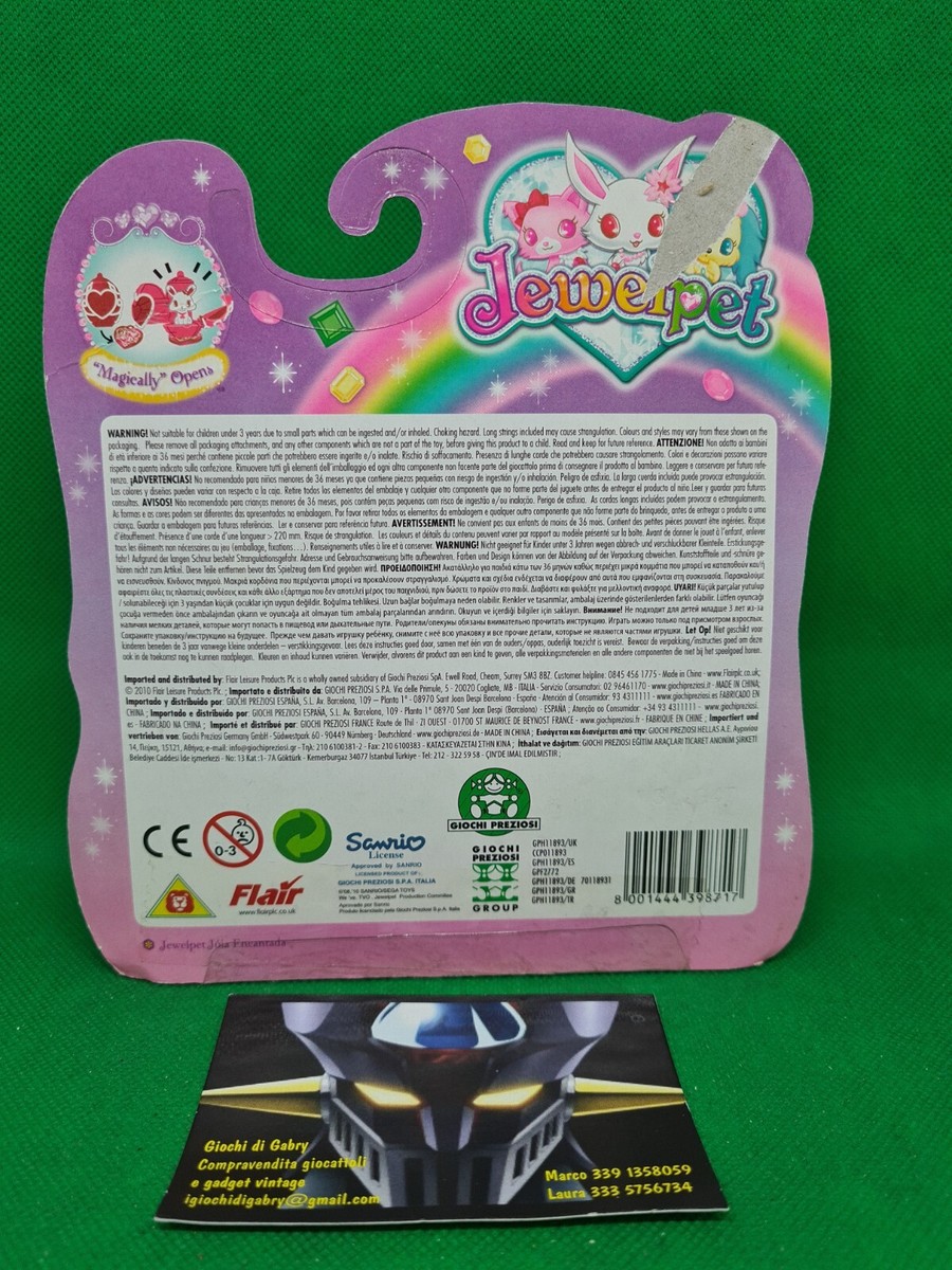 GIOCHI PREZIOSI - Jewelpet - Jewel Charms - Sanrio Sega Toys