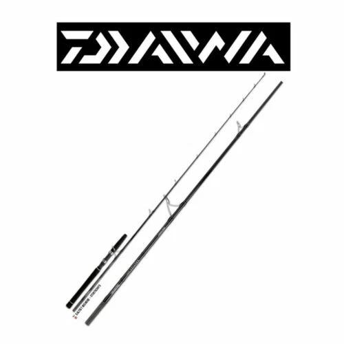 Canne da pesca casting nero in fibra di carbonio