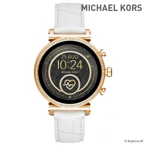 white michael kors smartwatch