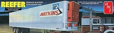 AMT Watkins Fruehauf 40' Reefer Semi-Trailer - Plastic Model Truck Vehicle Kit