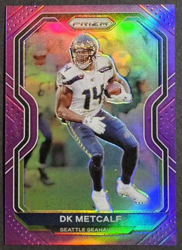 2020 Panini Prizm Purple Prizm #292 DK Metcalf Seattle Seahawks SP /125