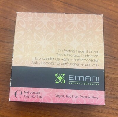 Emani * Vegan Duo Perfecting Face Bronzer #297 Copacabana 0.42 oz / 12 gm NEW!