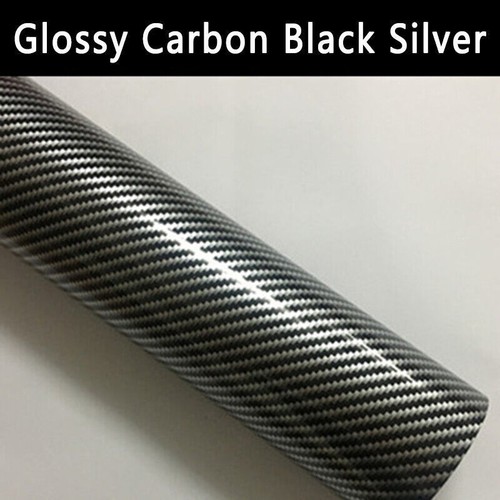 Pellicola vinile texture fibra di carbonio lucida 3M rivestimento auto fai da te senza bolle - Foto 18 di 20