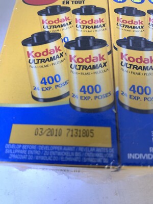 Kodak Ultramax Versatility 35mm Color Print Film 8 Roll 400 Speed
