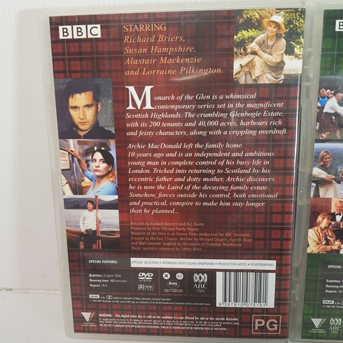 Monarch of the Glen: Season 1 2 DVD BBC Drama Series Region 4 - Picture 3 of 7