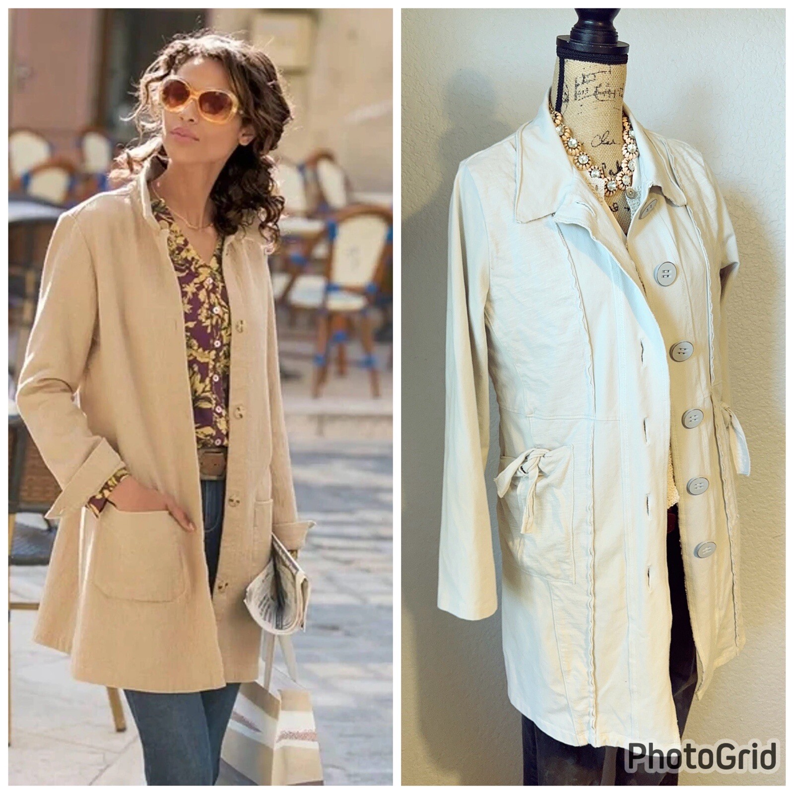 Soft Surroundings Soft Trench M - image 1