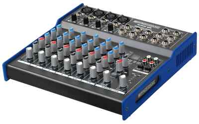 Professioneller 8-Kanal Mini-Mixer mit digitalem Effektprozessor