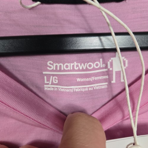 Smartwool Active Ultralite Short Sleeve Shirt womens Large Pink NWT - Picture 6 of 12