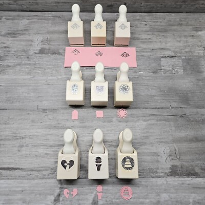 Martha Stewart Paper Punch Lot (9) Corners / Shapes / Ice Cream