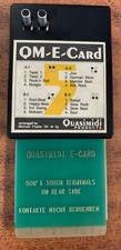 QUASIMIDI VINTAGE E CARD (NUMBER 5) Rare