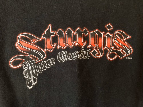 Vintage 2011 Legendary Sturgis Ride With Pride Mens Black L T-Shirt - Picture 8 of 9